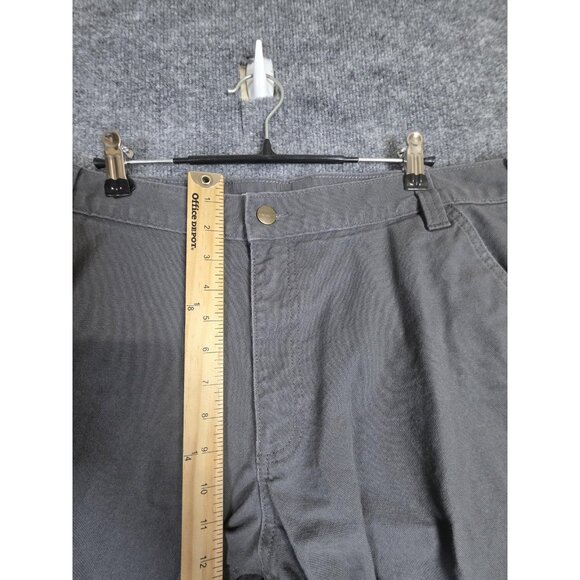 Carhartt Pants Mens 40x32 Gray Rugged Flex Relaxed Fit Duck Utility Work 103279 - Picture 3 of 13